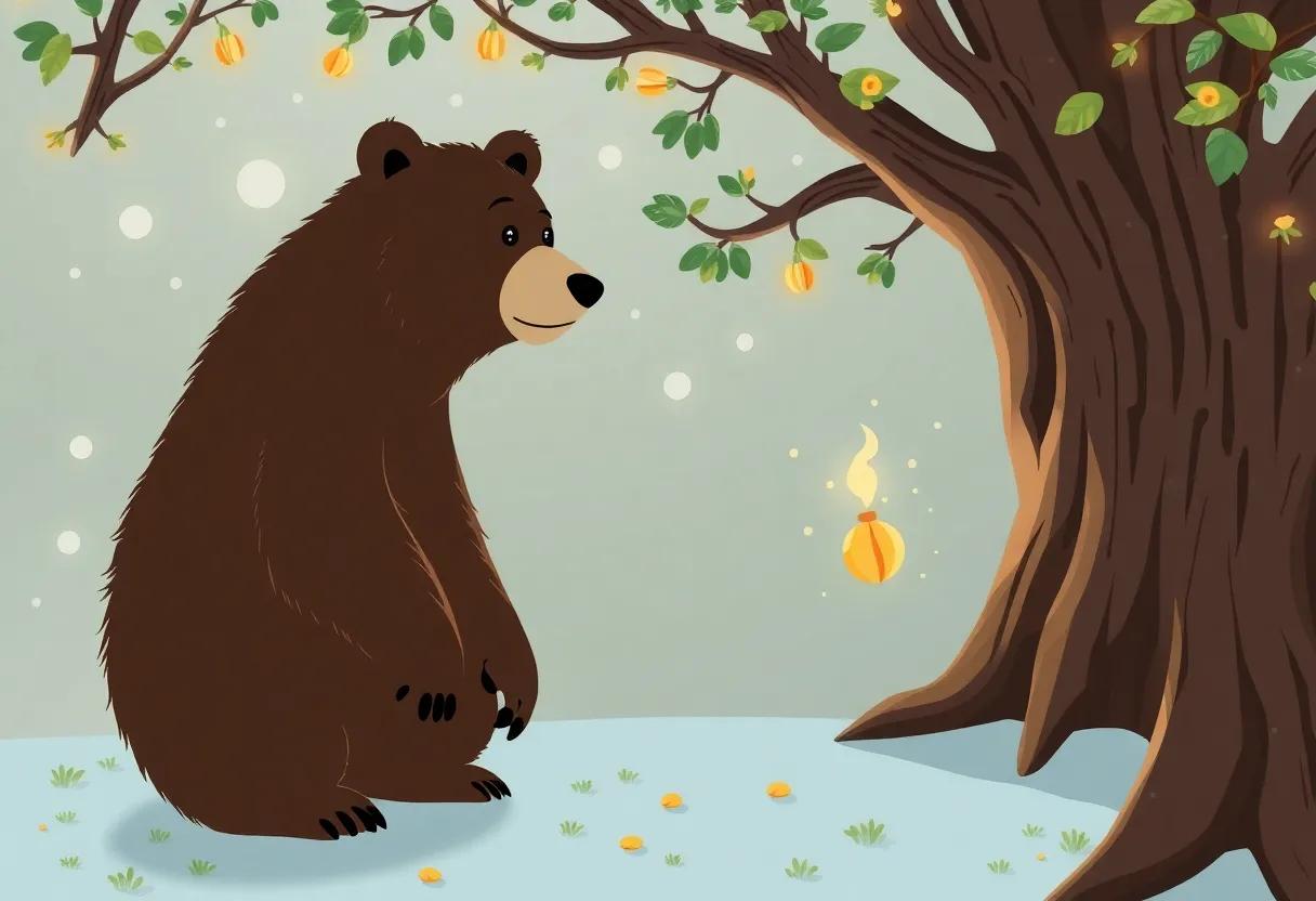 A Magical​ Gift given to the⁣ Bear for His⁣ Journey
