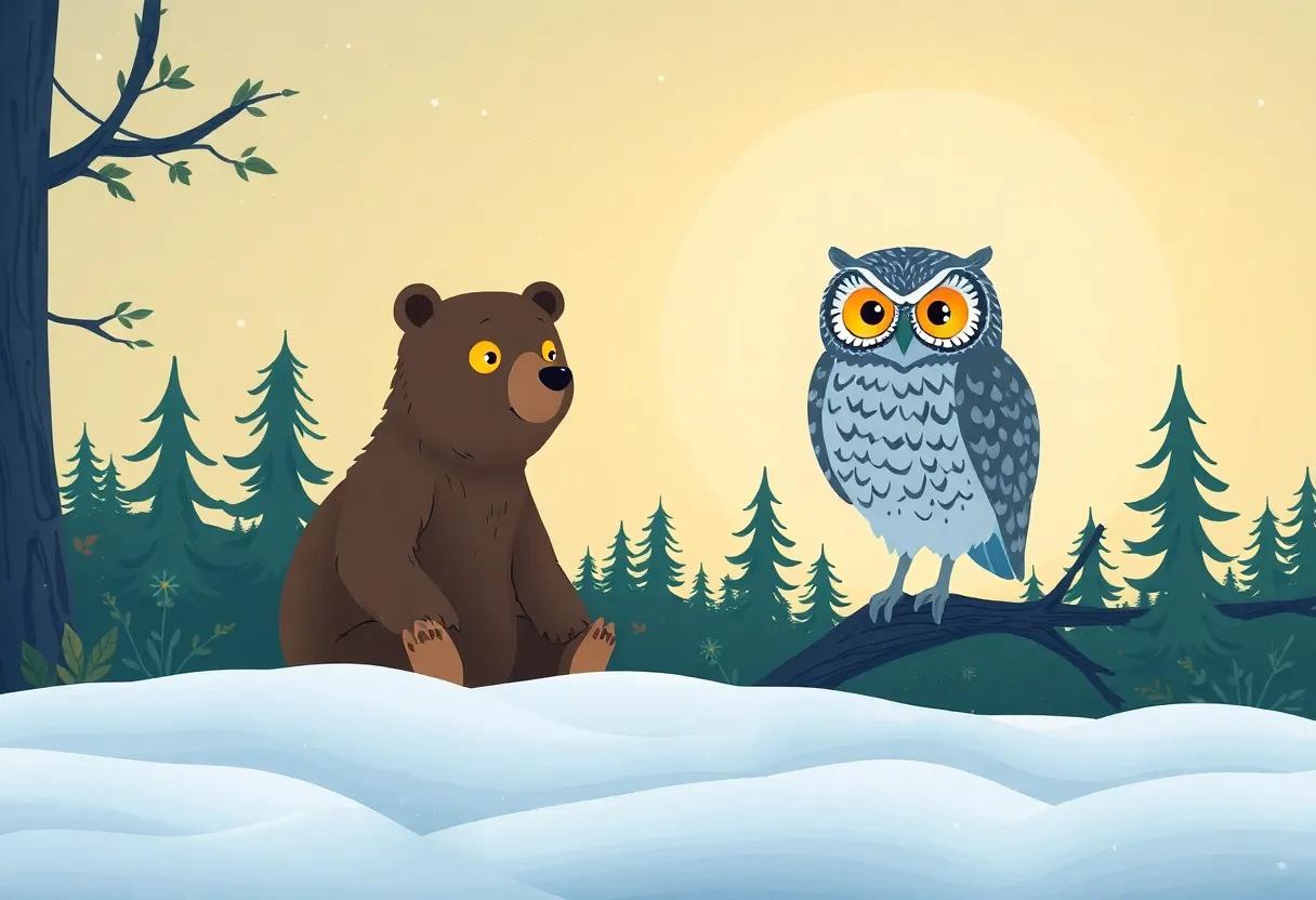 Meeting⁤ the ‌Wise ⁣Owl with Glowing Eyes