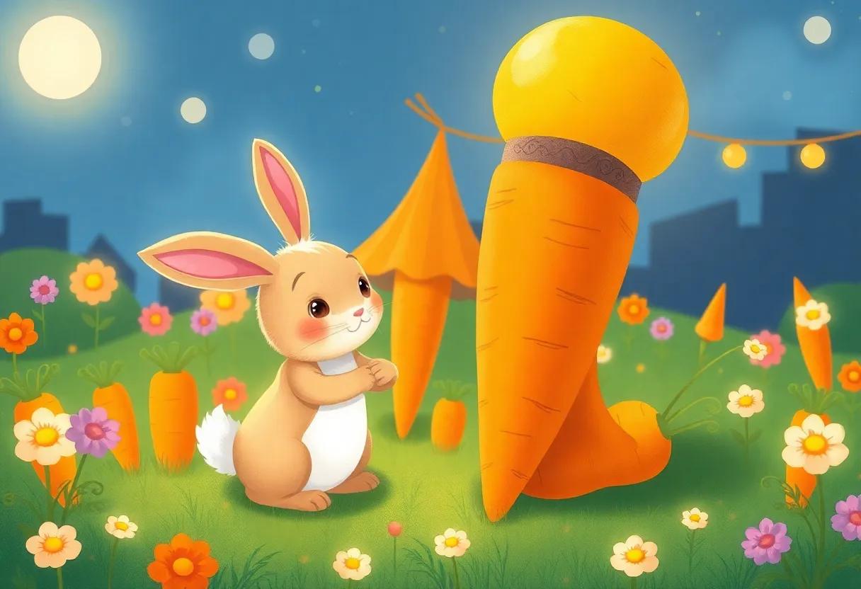 Bella Bunny's Magical Invitation to the Carrot Carnival