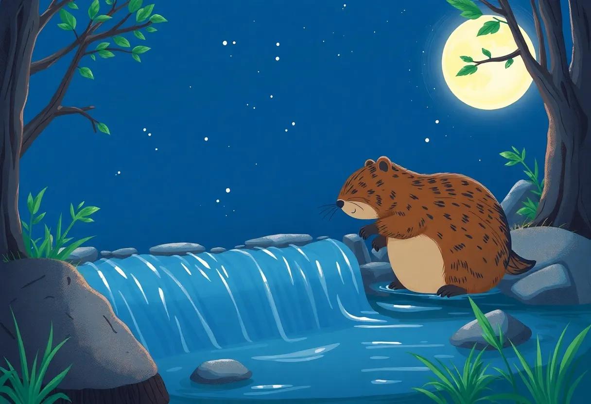 Building Together Under the Soft Moonlight