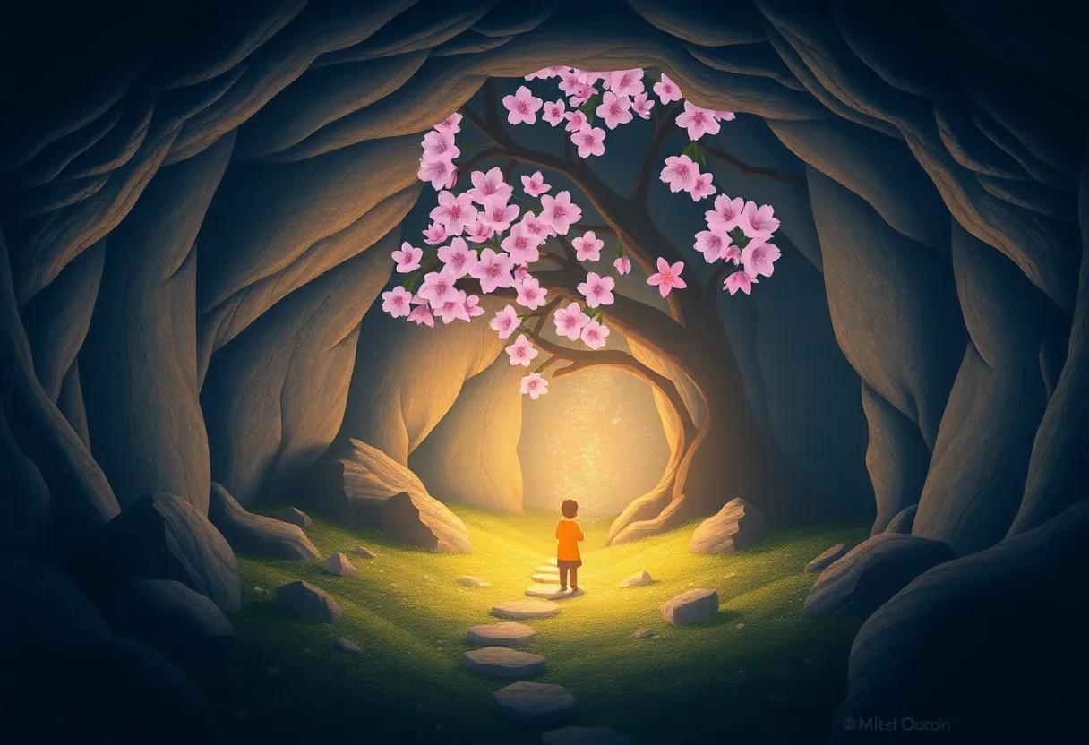 A Sparkling Glow Illuminates the ‍Secret ‌Cavern