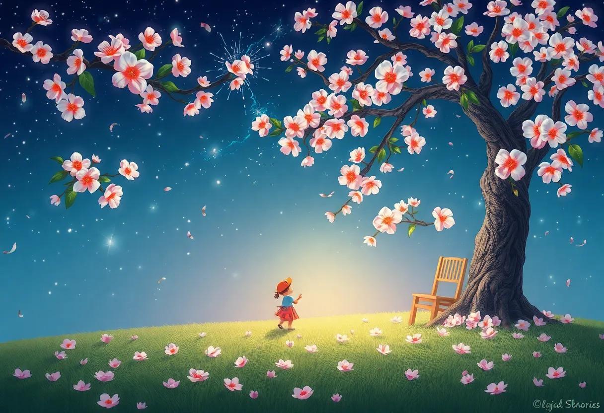 Whispers of Magic Among the Delicate​ Petals