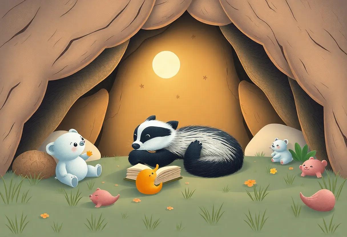 Friendly ‍Critters Gather for Evening Stories