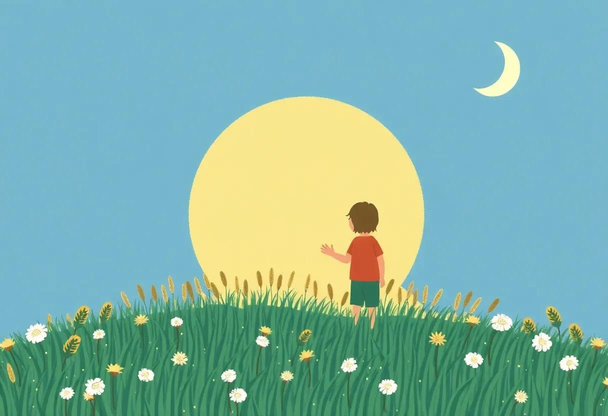 The Curious Boy​ and‌ the Whispering⁤ Fields