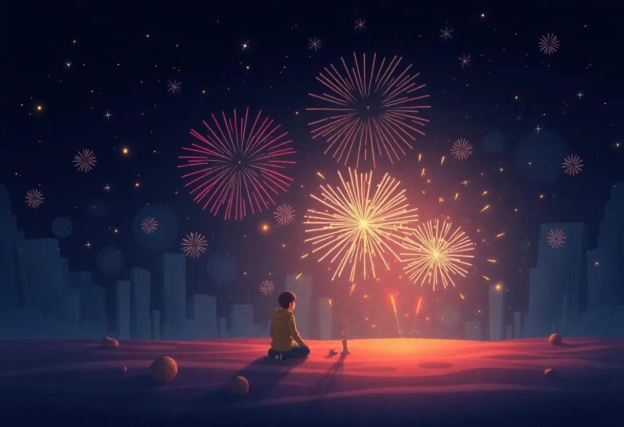 Unlocking the Magic behind the Fireworks' Glow