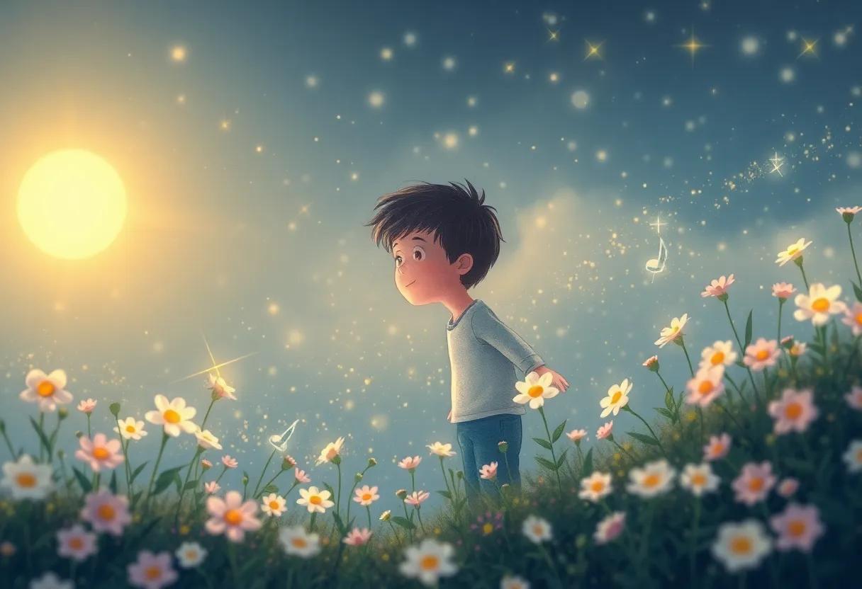 following the Trail of Sparkling Petal Notes