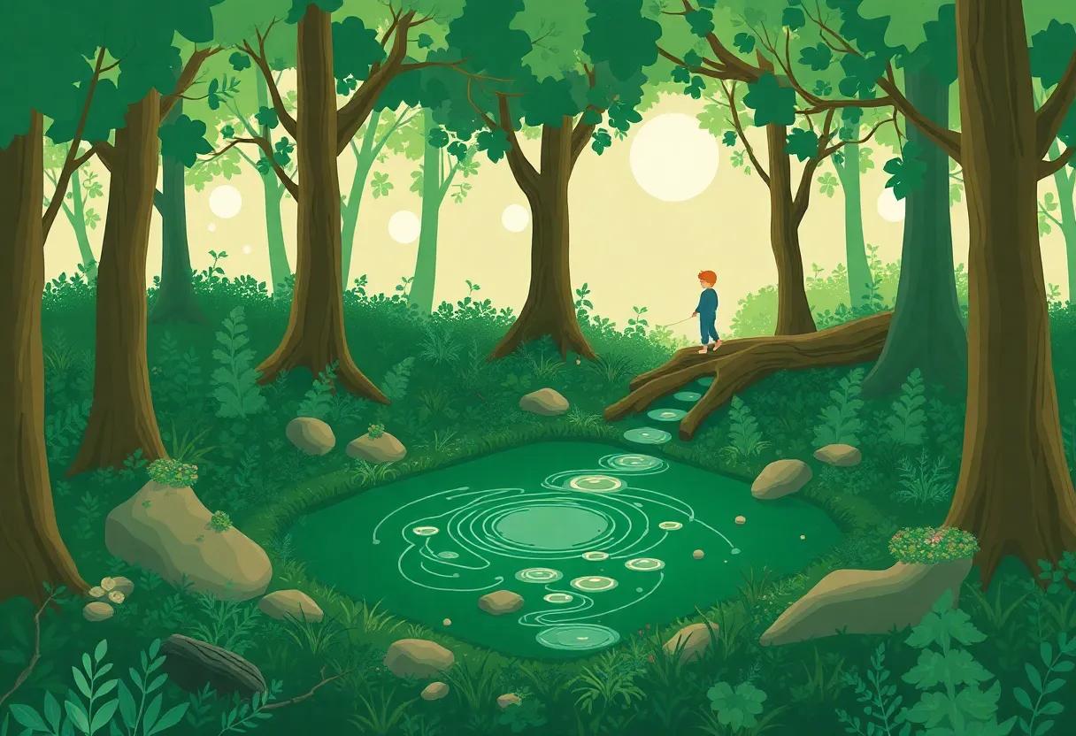 The Curious Boy and the Ancient map