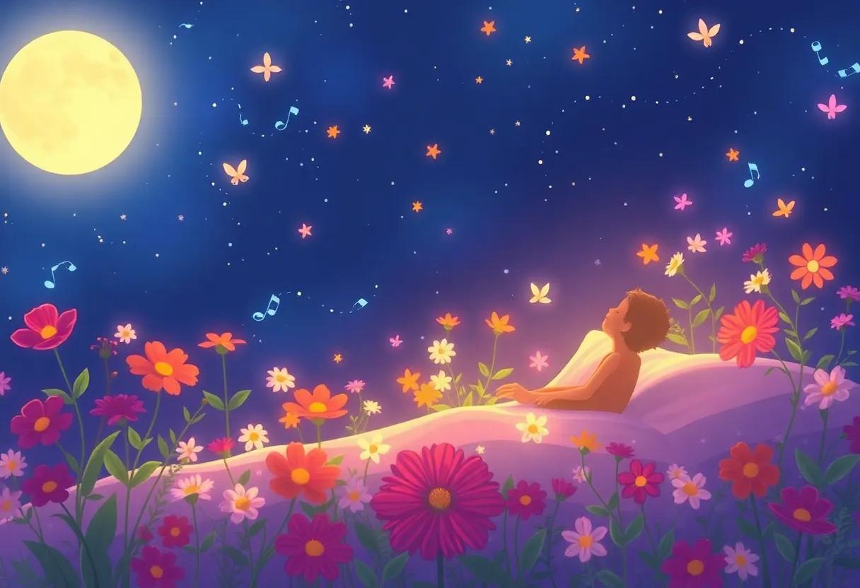 Colors and Notes Dancing in the Moonlight Breeze