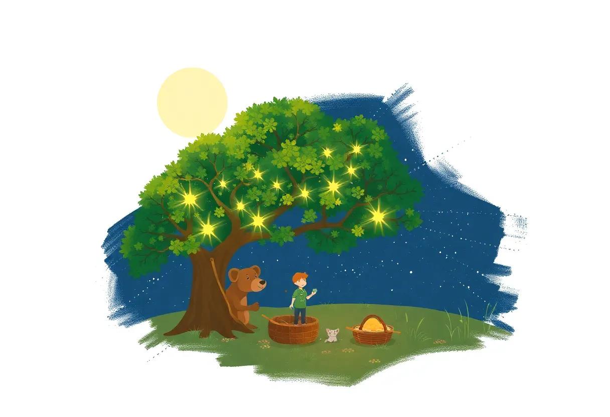 Harvesting the Stars to bring‍ Joy to His Village