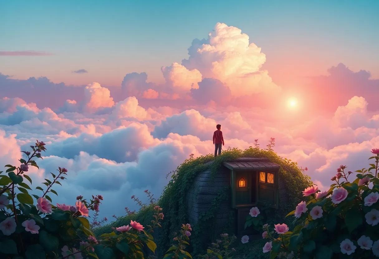 A Magical‍ Treasure Buried Beneath Blooming Vines