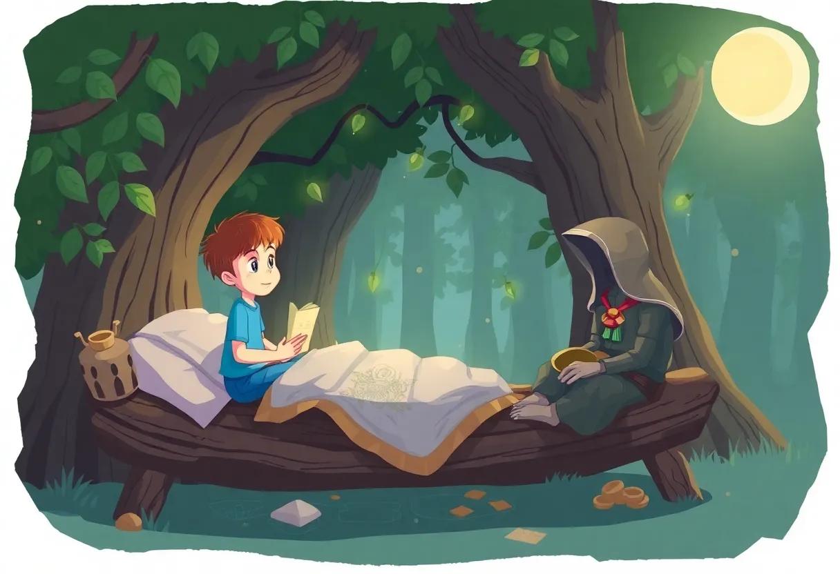 Meeting ‍the Guardian‍ of the Hidden Grove
