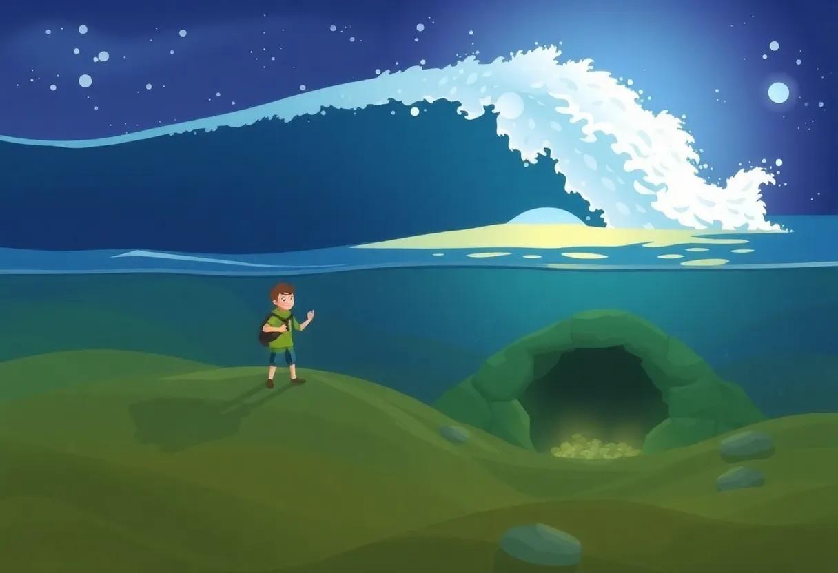 Unveiling the ‌Treasure in the Sunken Cave
