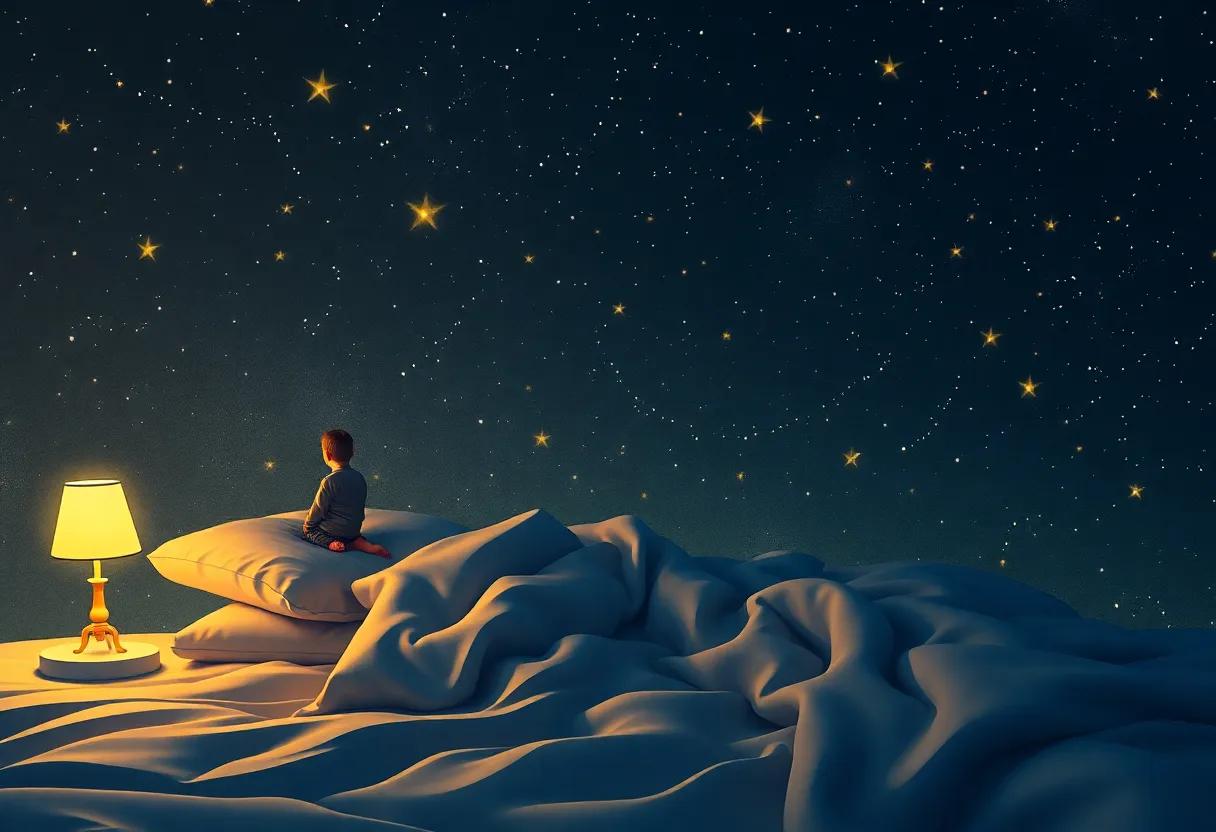 Painting Midnight dreams That Glow Until Dawn