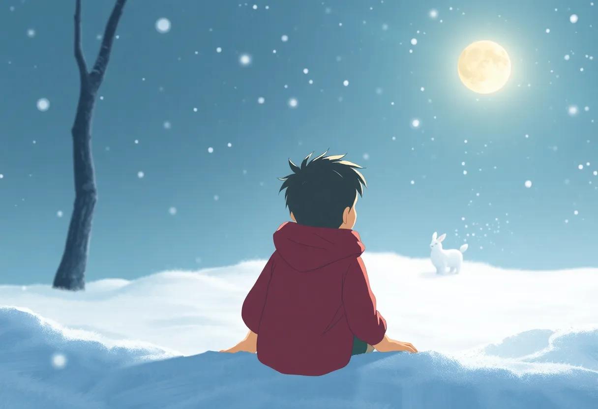 The Boy's First Glimpse of the Lost Snow Elf