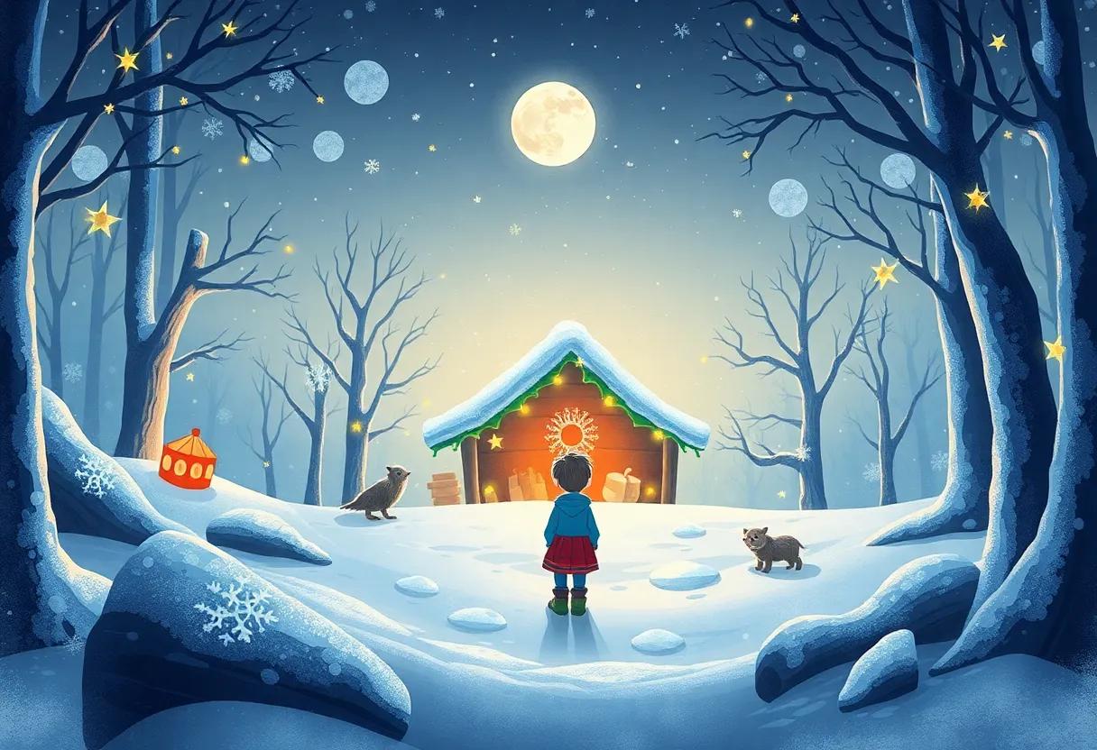 Enchanting Creatures of the Secret Winter‍ Woods