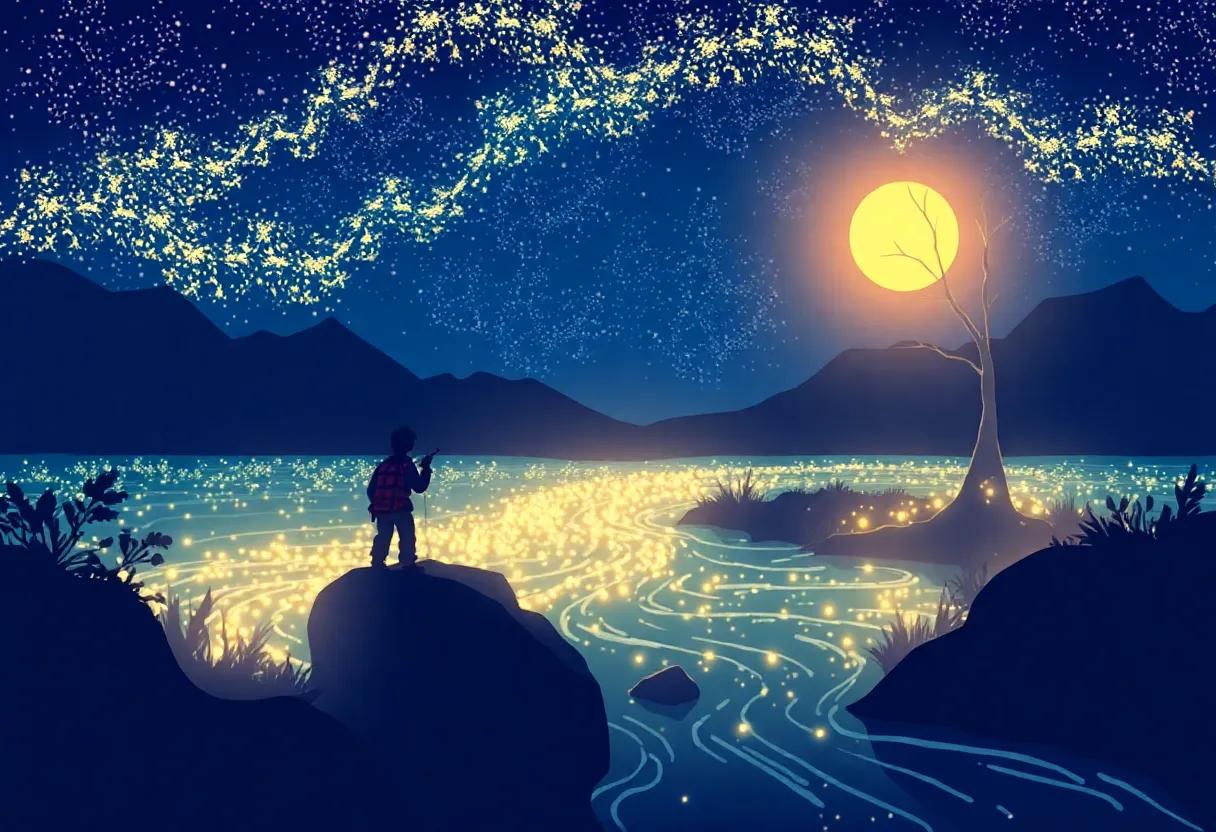 Crossing ⁤the River‌ of Shimmering Lights