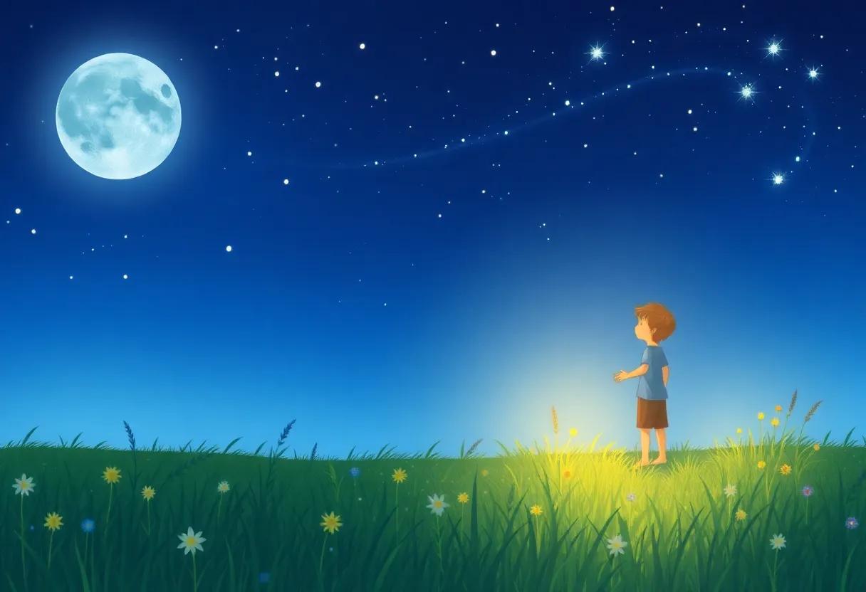 The Secret Meadow That Dances⁣ with Light