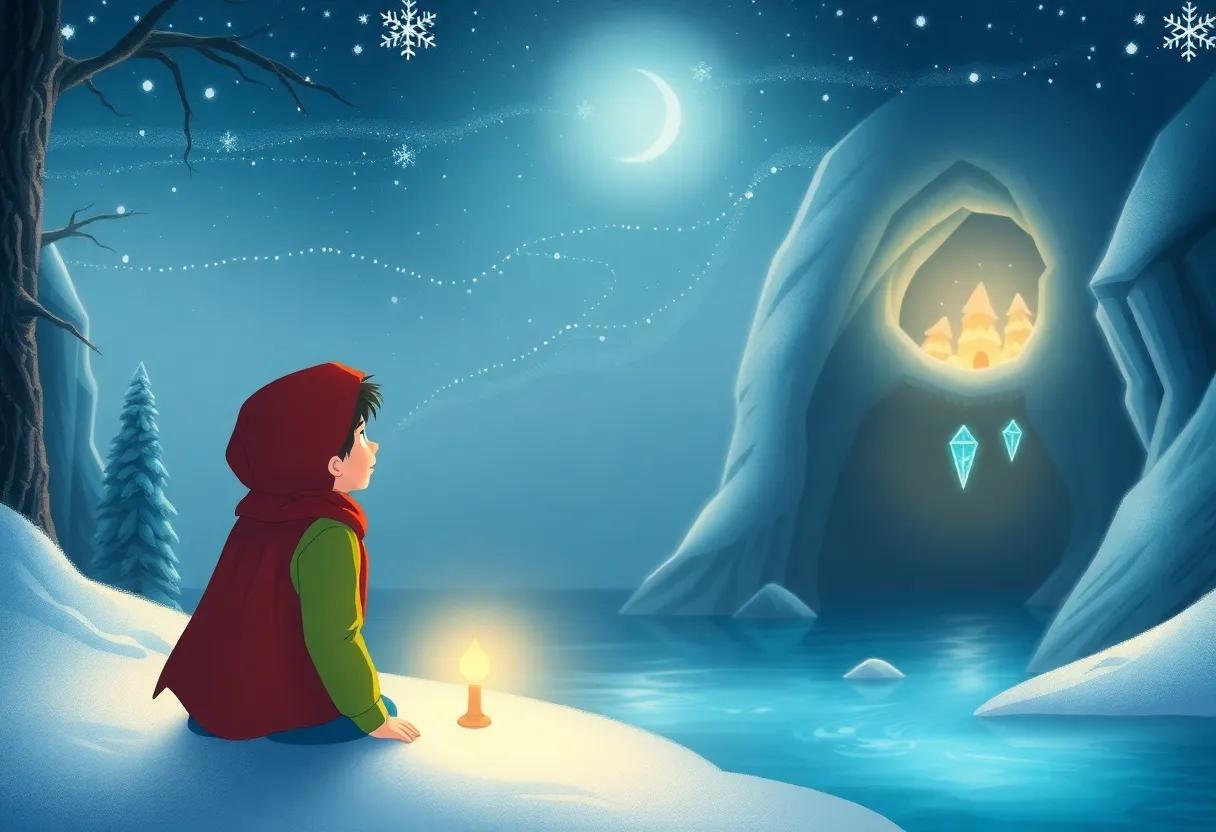 The Hidden Crystal Cavern Beneath the Frozen Lake