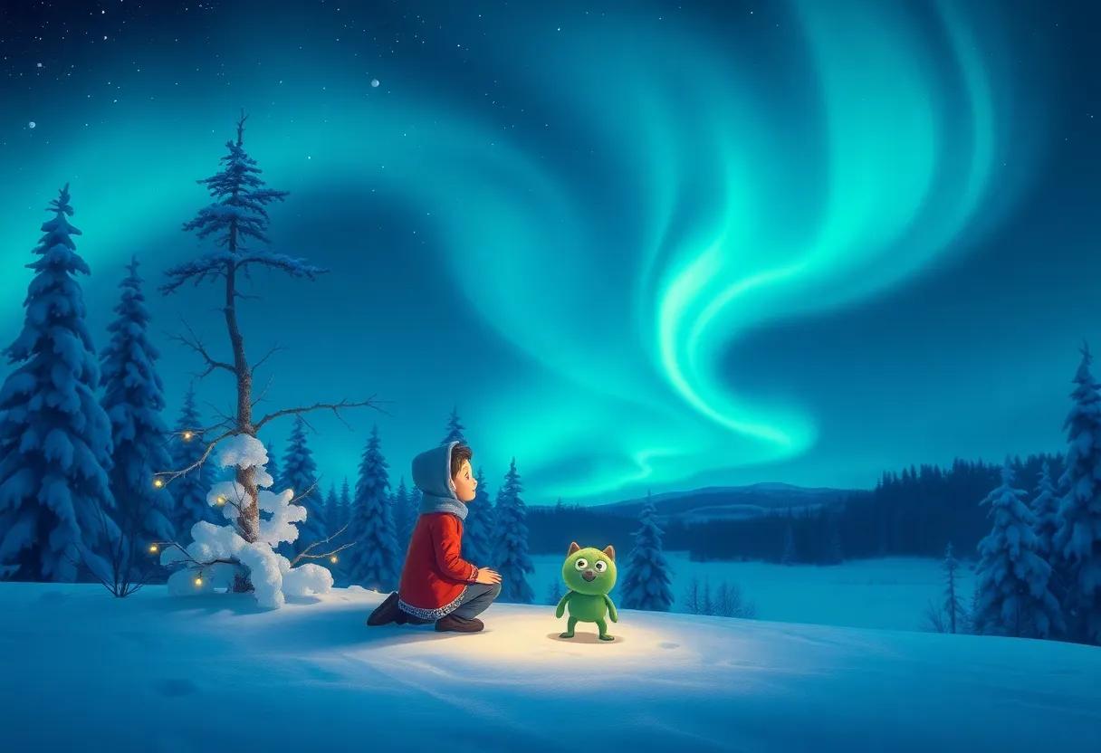 A Heartfelt Promise Under the Northern Lights
