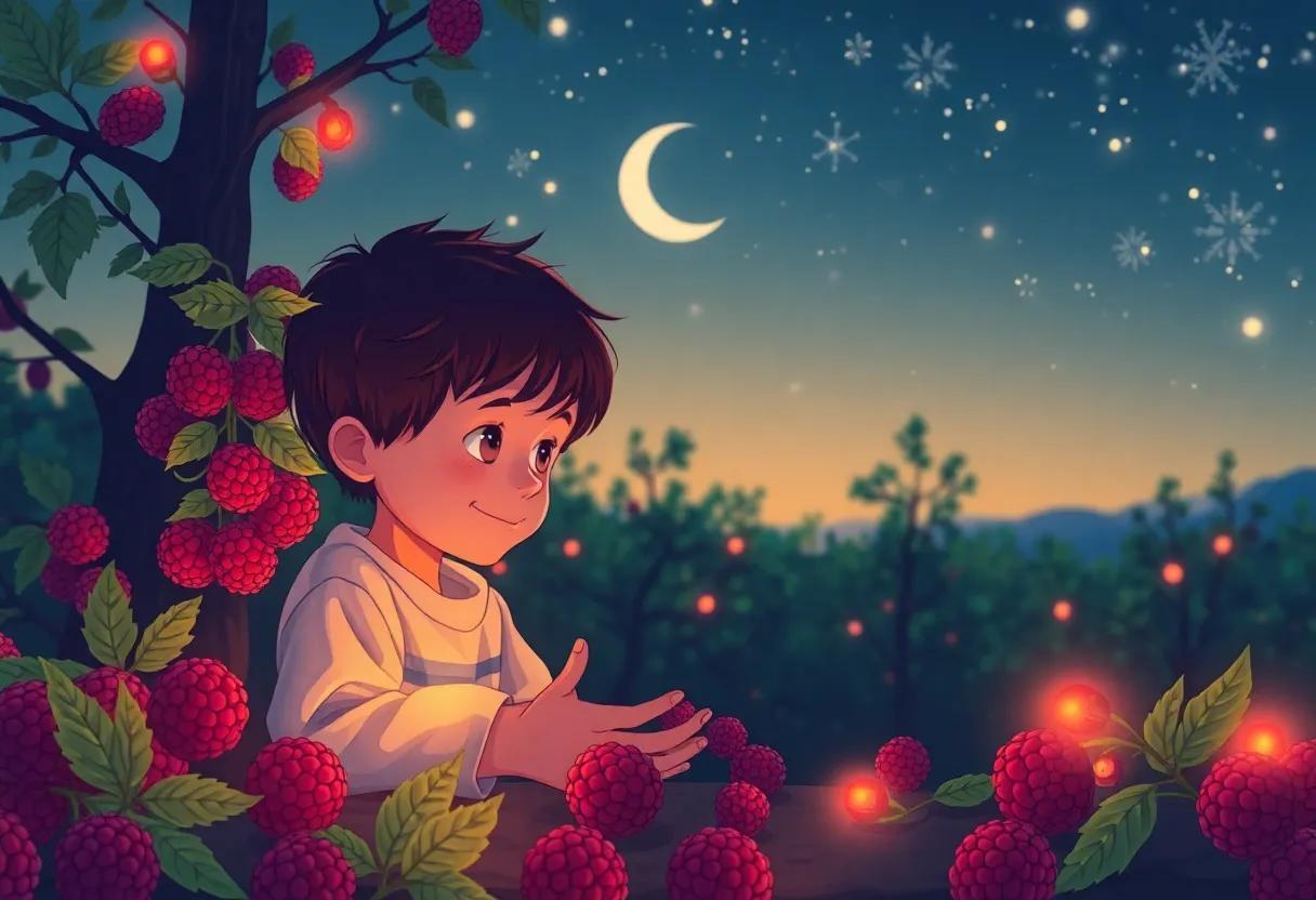 tasting the Juiciest, ⁣Glow-in-the-Dark Berries