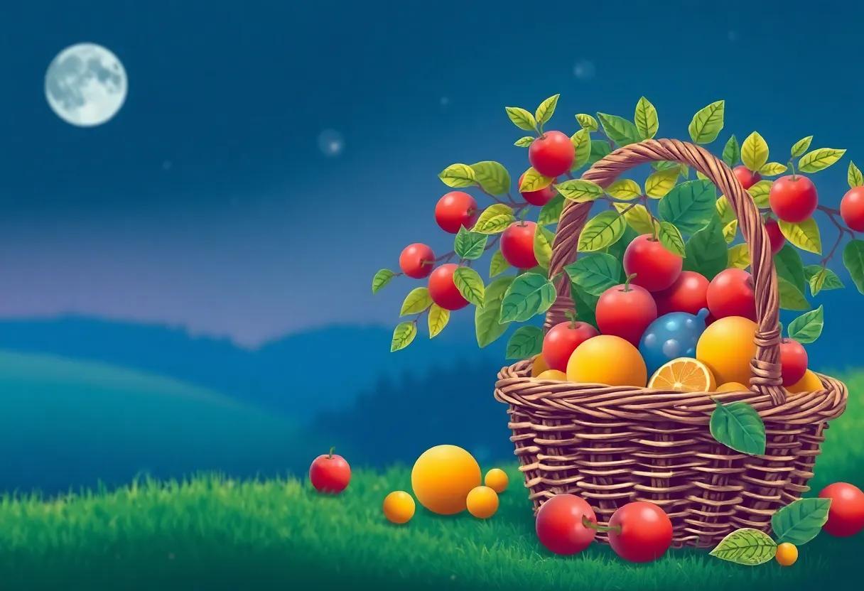 The Journey Home with a Basket‍ Full of Magical ‌Fruits