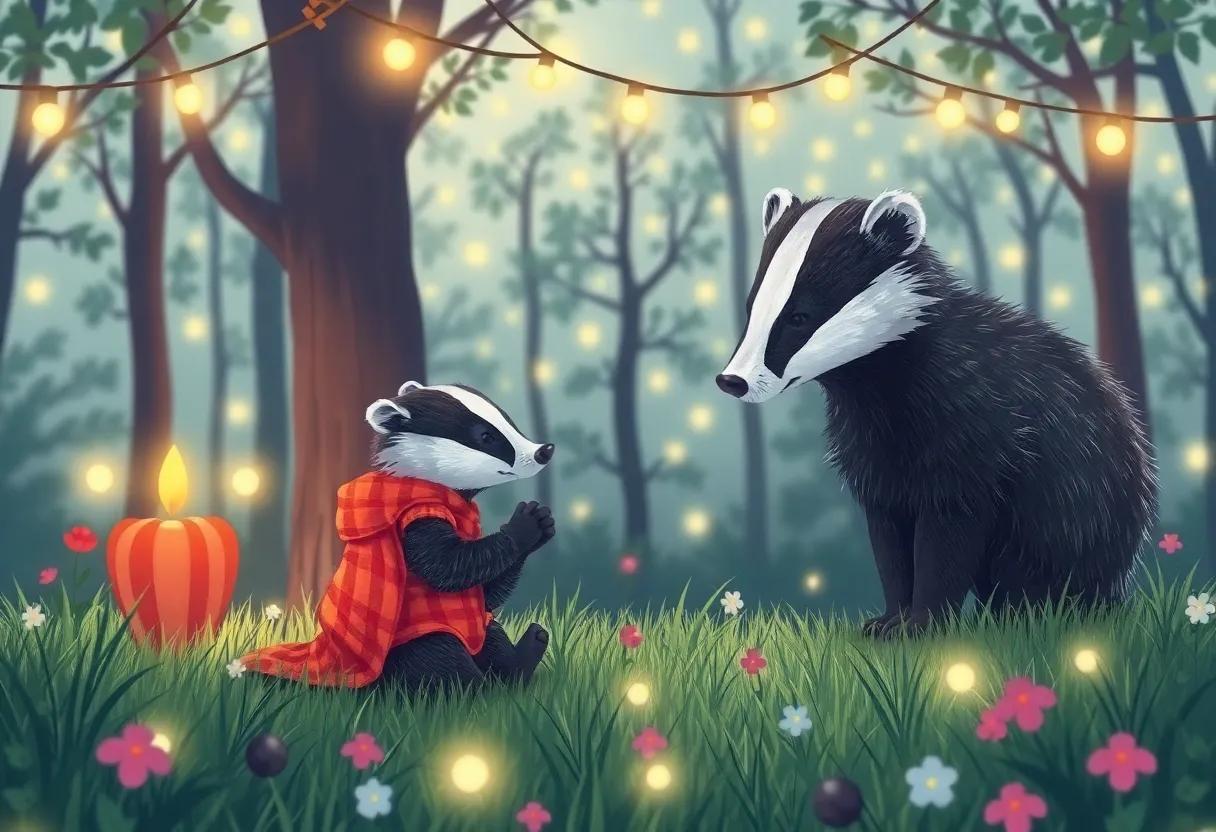 Decorating the glowing Meadow with Magical Lights