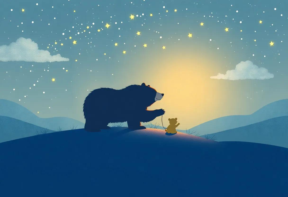 A Gentle Breeze Guides the Brave Bear Home