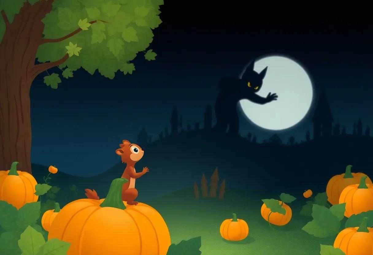The⁣ Mysterious Shadow in the Pumpkin Patch