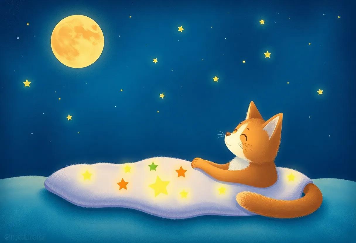 Sharing the Sparkling Blanket with new Friends