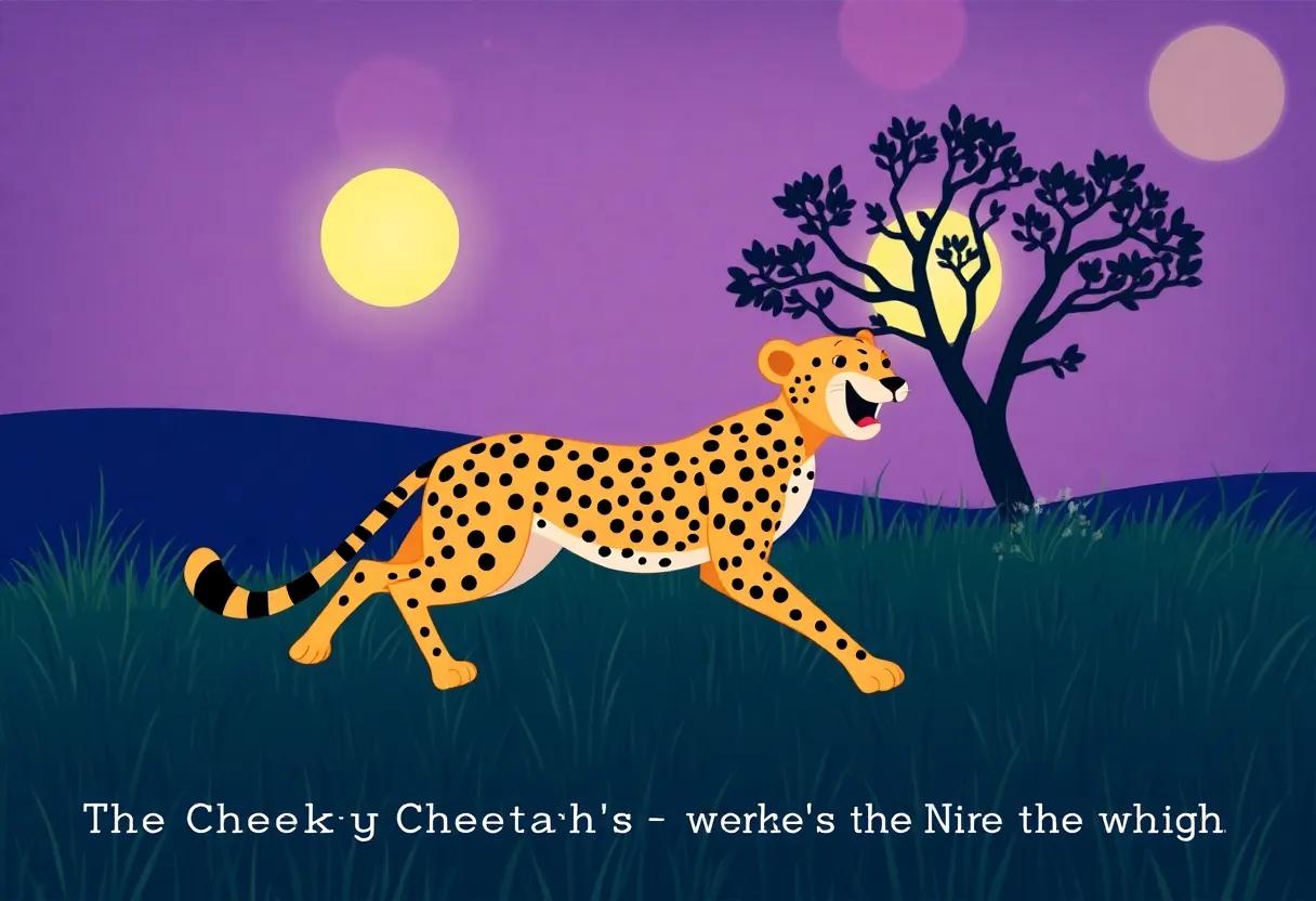 The⁤ Cheeky ⁤Cheetah's Dusk Dash Through⁣ the Golden Savannah