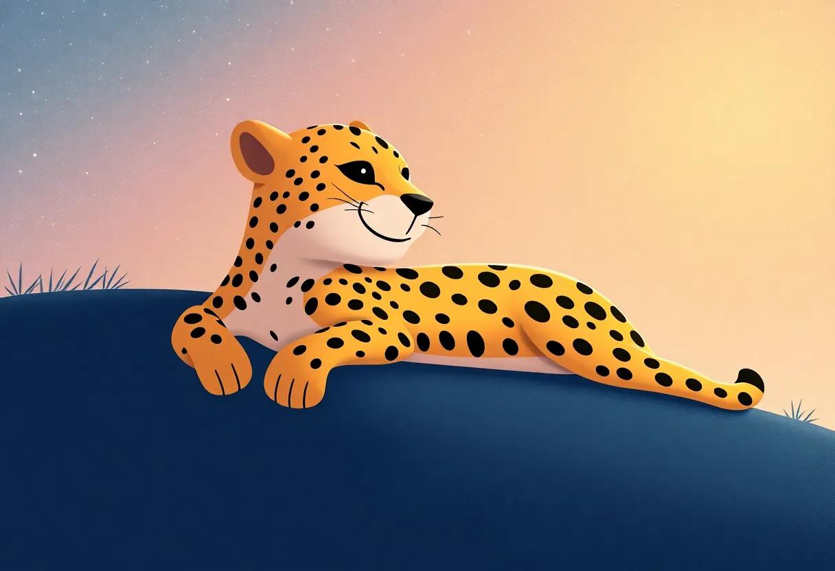 Resting Under Starry Skies After the Big Sprint