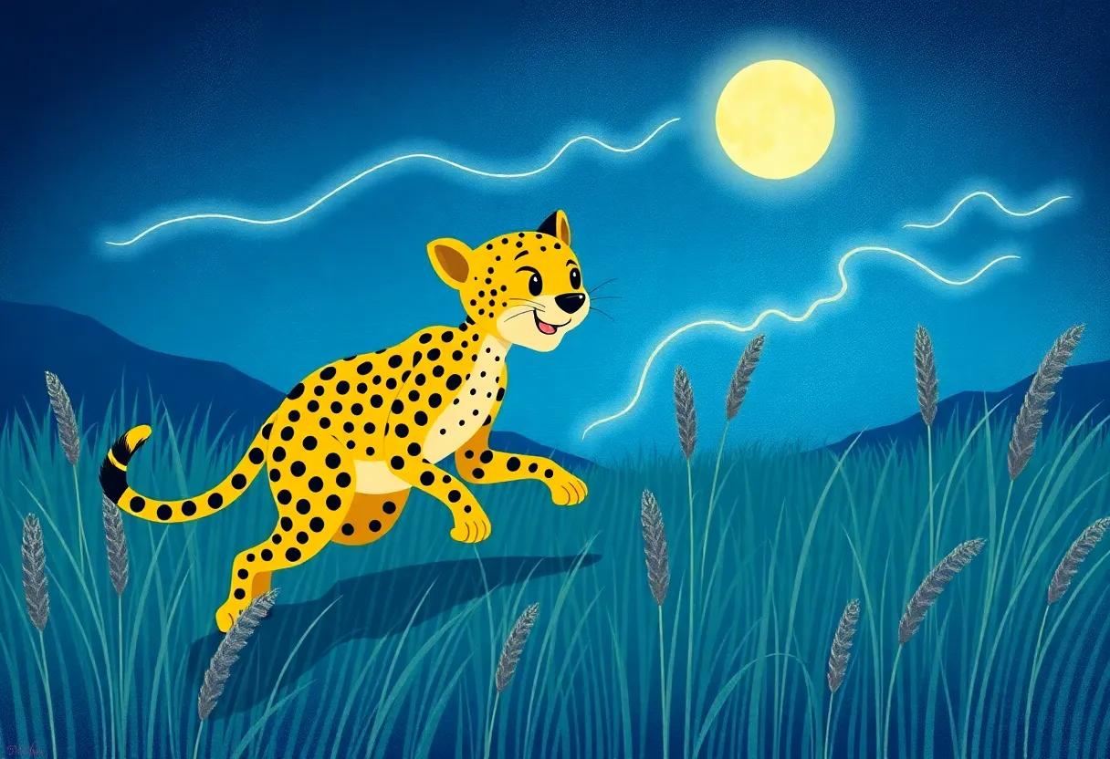 Darting Through Tall Grasses with Lightning Grace