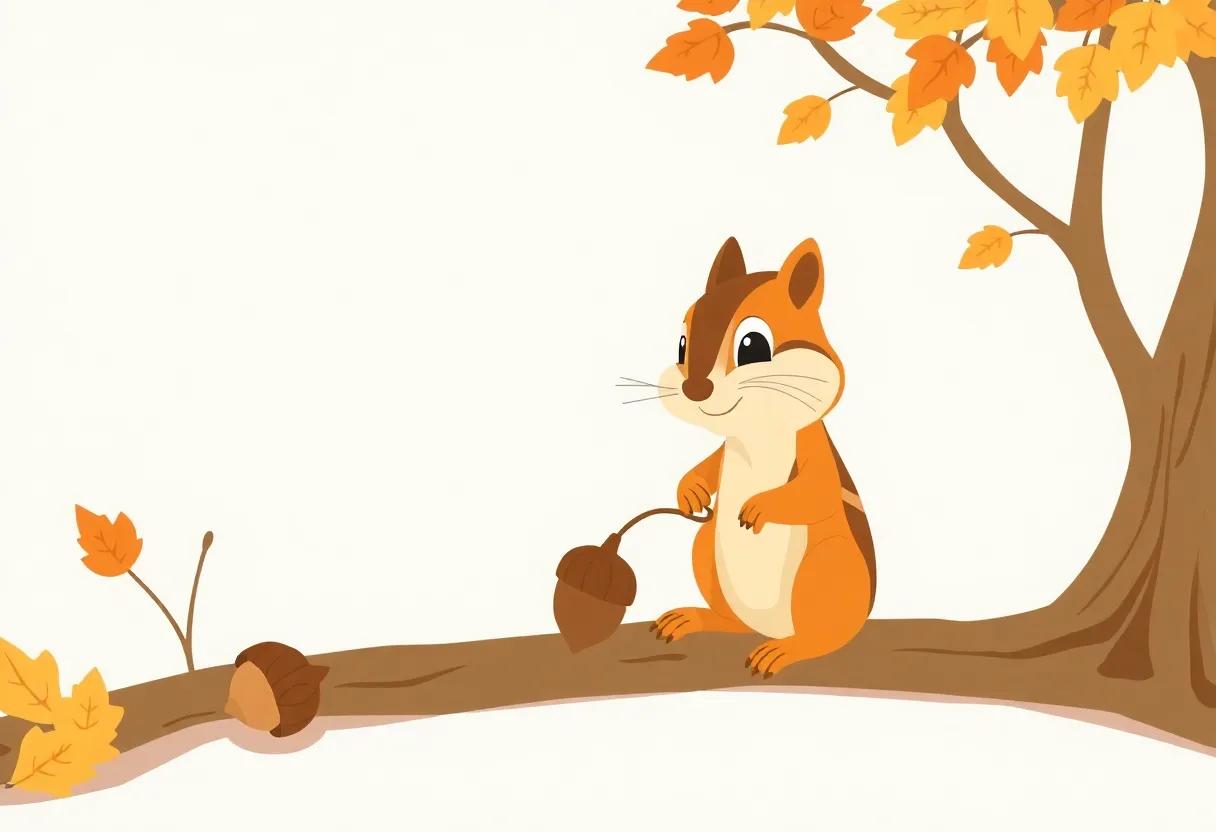 The Chipmunk's Secret Map to the Best Acorn Spots