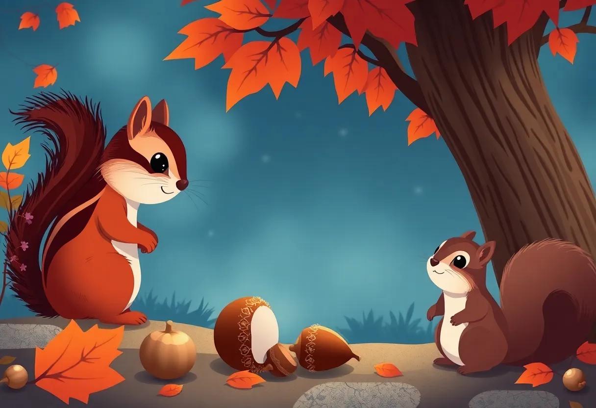 A ‌Surprise⁣ Encounter with a Friendly ​Forest Squirrel