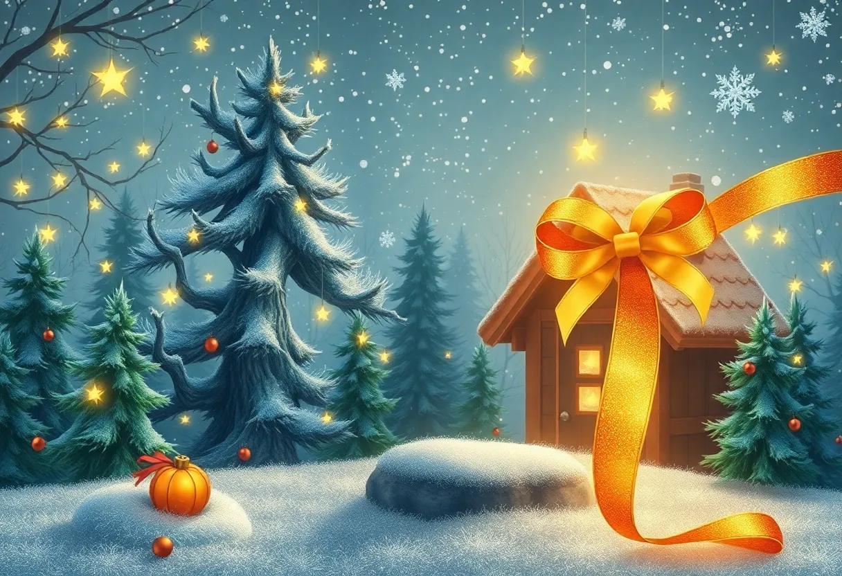 The Enchanted Forest Where Christmas Magic Begins