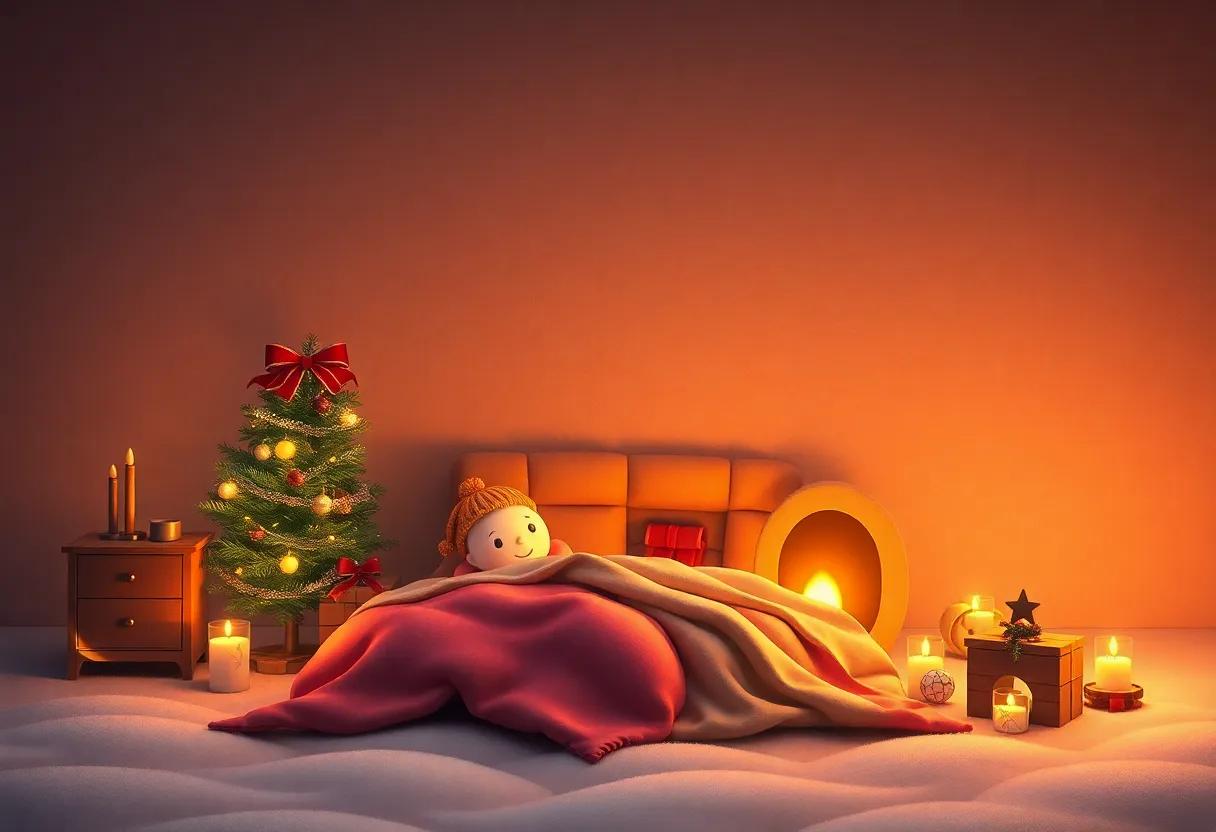 A Cozy Ending by the Fireside ​Glow