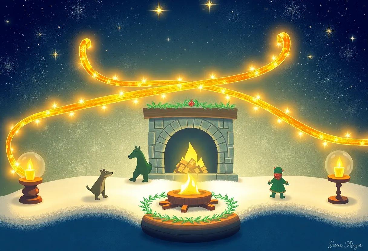 The Sparkling Magic That Brings Holiday Cheer to‌ the Village