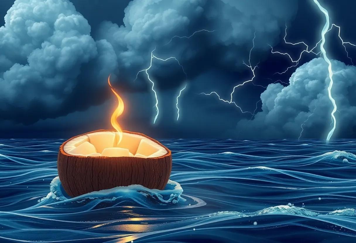 Storm Clouds ⁤Gather with Gentle ⁣Thunder ‌Rolls