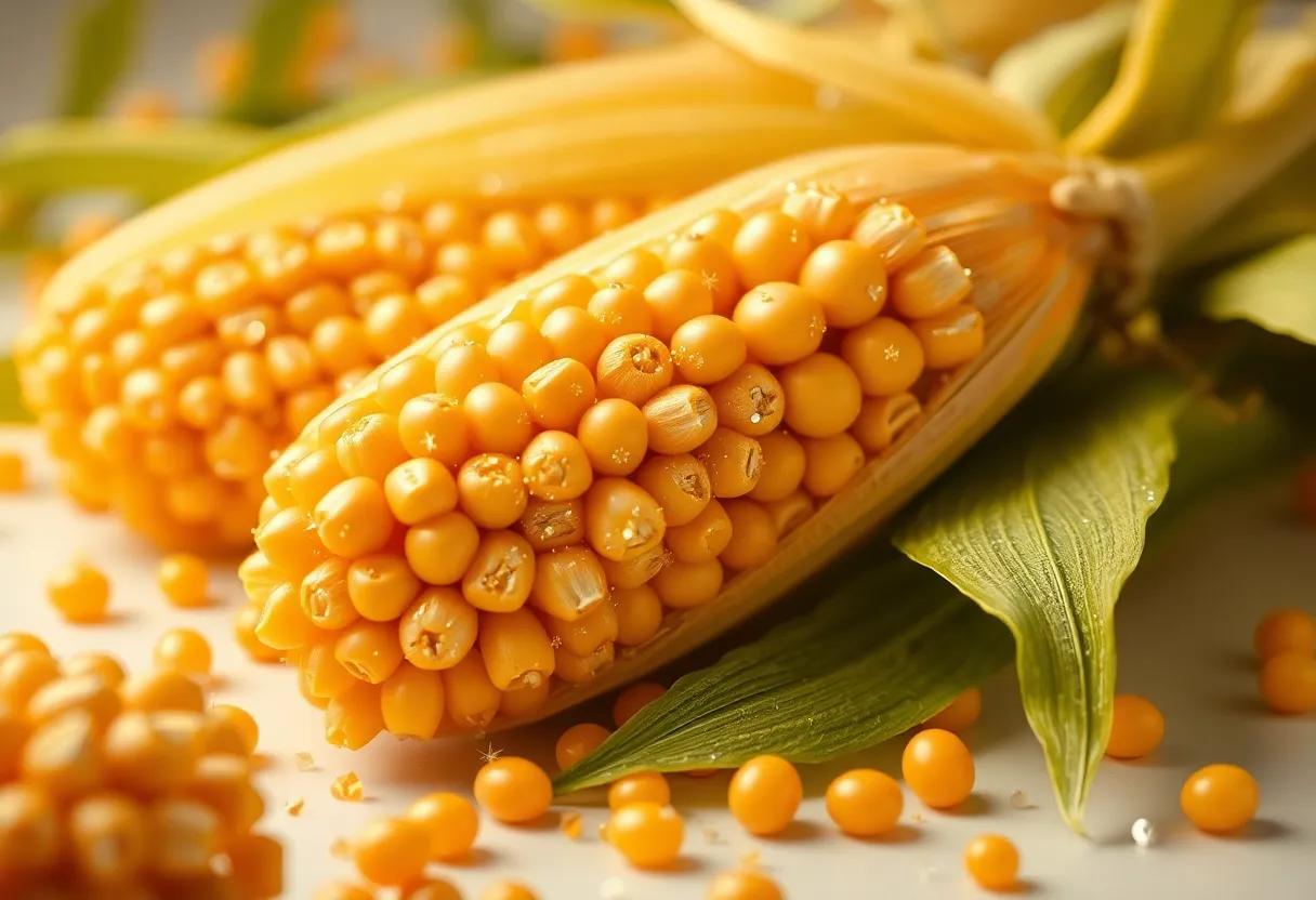 Whimsical Corn Kernels with ⁢Sparkling Secrets Inside