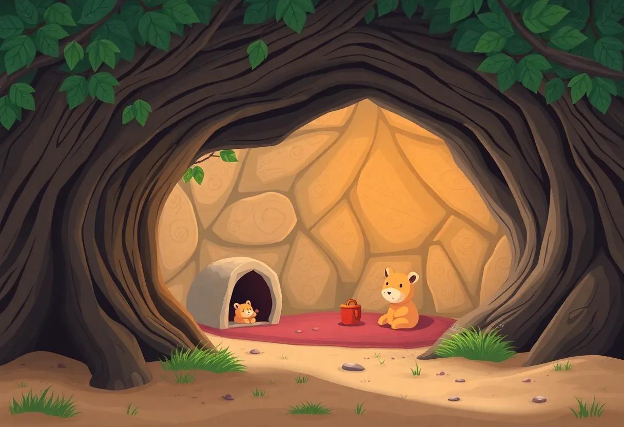 The Cozy ‌Cave Nestled Beneath the Ancient Oak