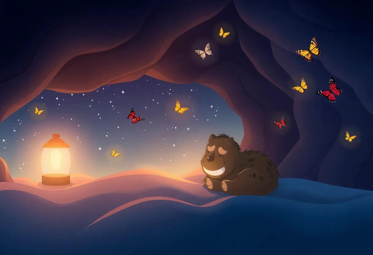 Fluttering wings of the Nighttime⁢ Butterflies