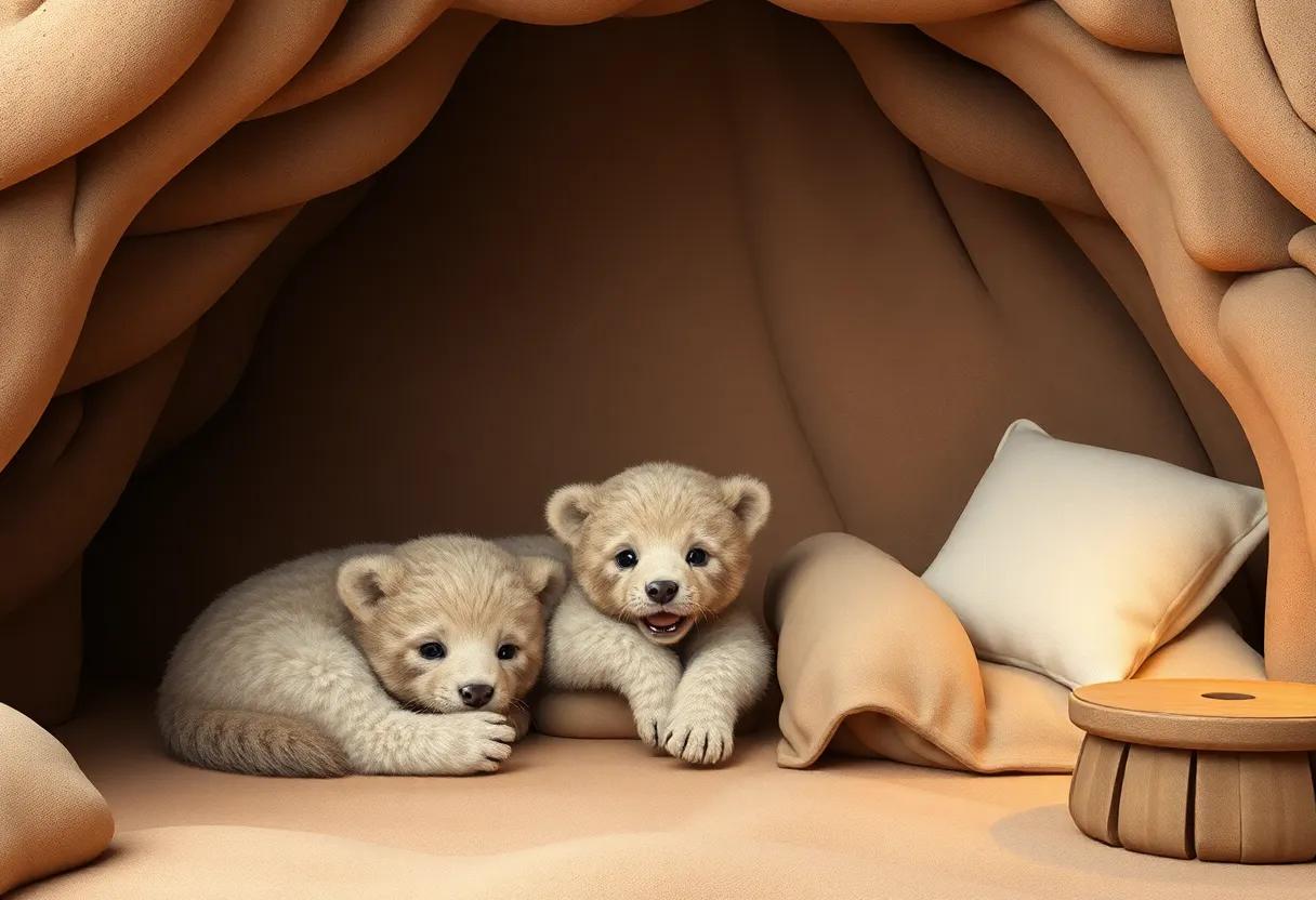The ​Warm Embrace of the Cave's velvet Walls
