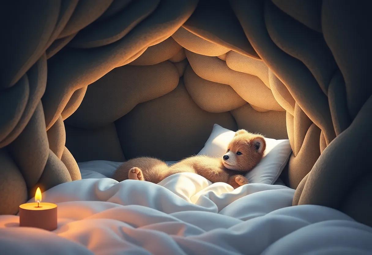 Waking Up to the ⁣Soft Morning⁣ Light and Friendly Forest Sounds
