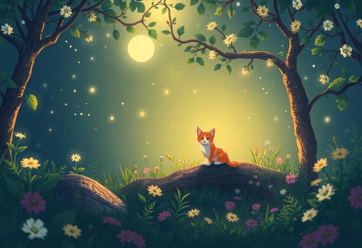 Moonlit Adventures Beneath the Twinkling Canopy