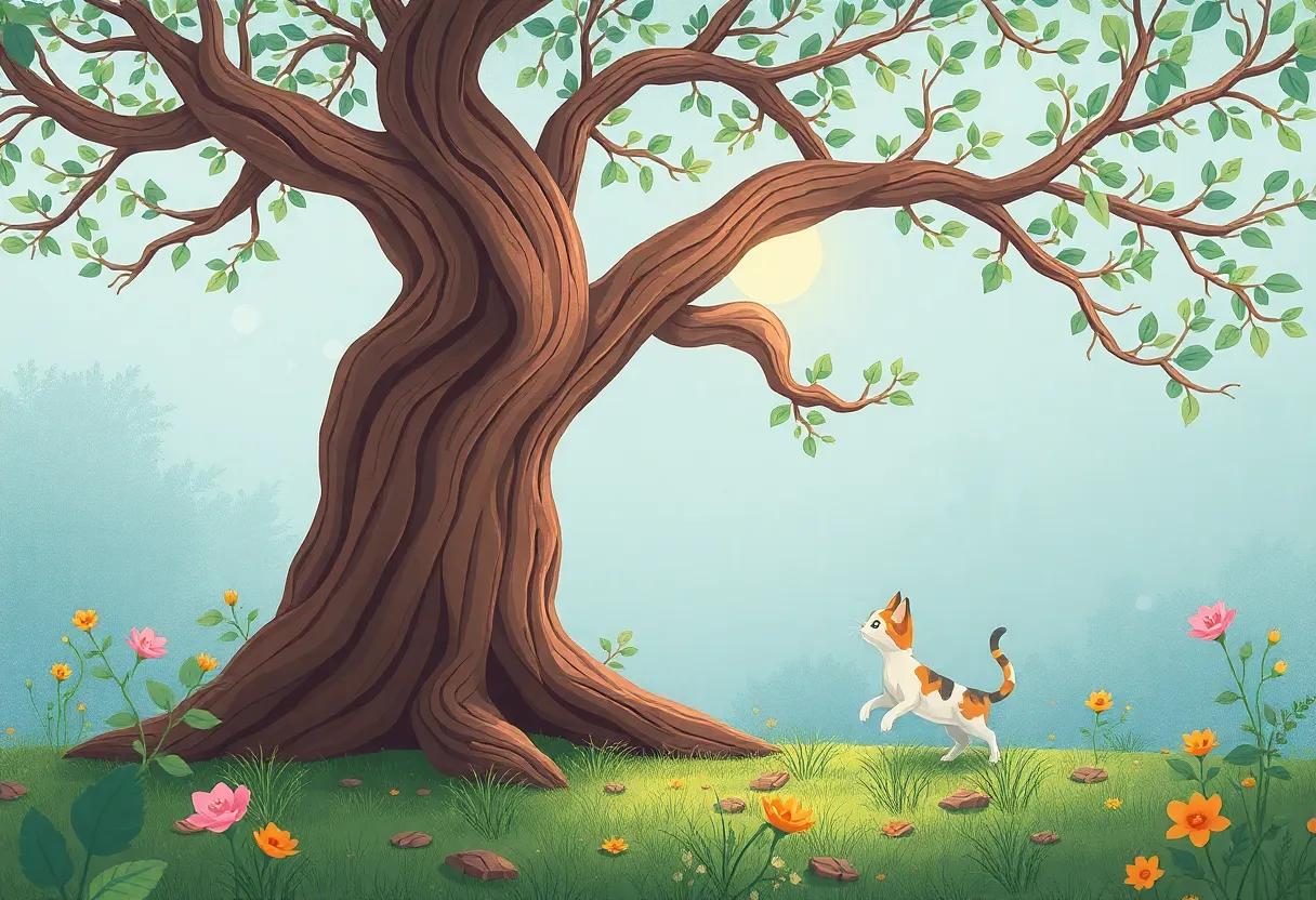 Secrets of the Ancient Oak Tree's Twisting Branches
