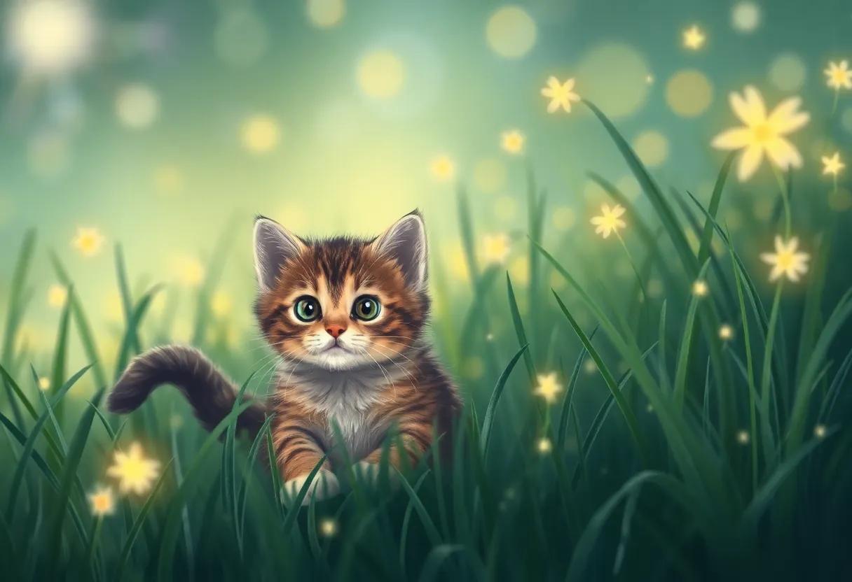 Chasing Glittering Fireflies Through the Dewy Grass