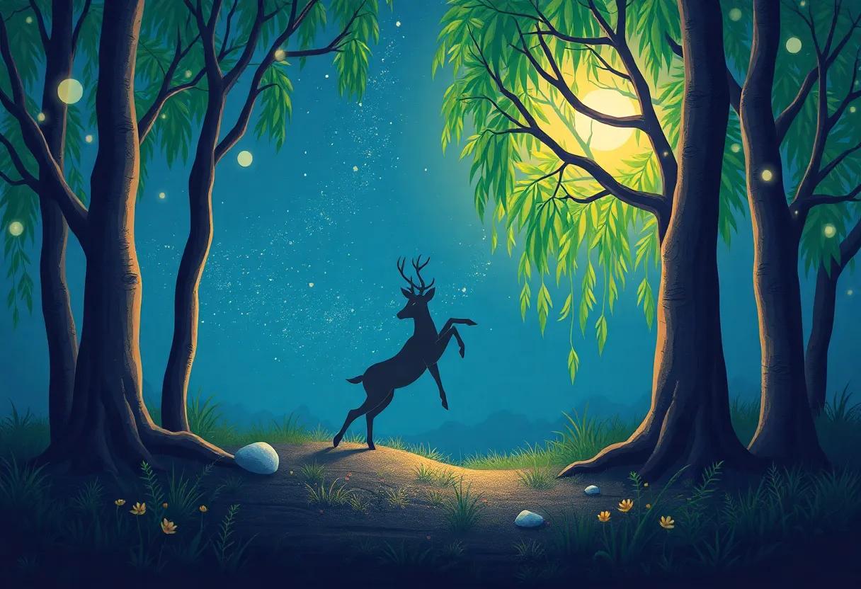 Twinkling Stars and Whispering Trees