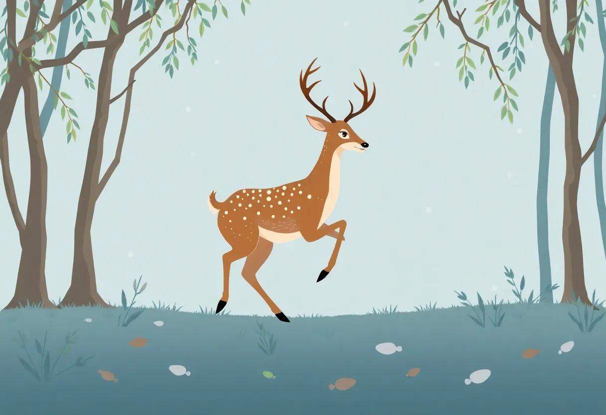The Graceful Steps of the‌ Dancing Deer