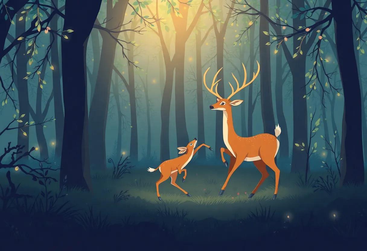 Meeting the Graceful Dancing Deer