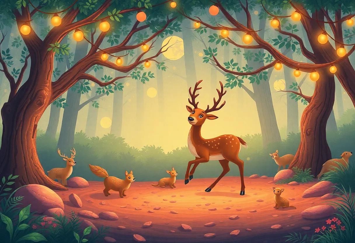 Friendship Bonds Form Around the Dancing Glade